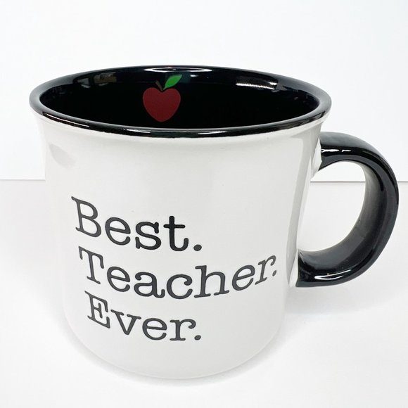 Coffee Mug Best Teacher Ever Novogratz Home 22 oz. - Picture 1 of 6